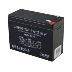 New ✔️ Universal Power Group 10 Ah 12 Volt UB12100-S AGM Mobility Scooter Battery 💯