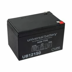 Cheapest 👏 Universal Power Group 15 Ah 12 Volt (12 Ah Upgrade) UB12150 AGM Mobility Scooter Battery 💯