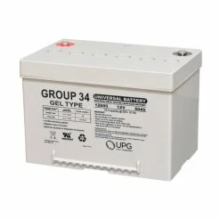 Hot Sale 🔔 Universal Power Group Group 34 (60 Ah) 12 Volt 40500 Gel Mobility Scooter & Power Chair Battery 🎉