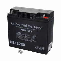 Deals 👍 Mon Ster Half U1 22 Ah (18 Ah Upgrade) 12 Volt AGM Mobility Scooter Battery 🥰