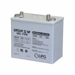 Hot Sale 😍 Universal Power Group 22NF (55 Ah) 12 Volt UB12550 Gel Mobility Scooter & Power Chair Battery 🎁