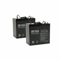 Best Sale 👍 Universal Power Group 22NF (55 Ah) 24 Volt UB12550 AGM Mobility Scooter & Power Chair Battery Pack With Screw Terminals 💯