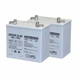 New ✨ Universal Power Group 22NF (55 Ah) 24 Volt UB22NF Gel Mobility Scooter & Power Chair Battery Pack With Post Terminals 🎉