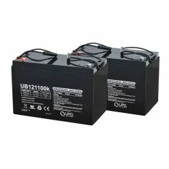 Buy 🔥 Universal Power Group Group 30 (110 Ah) 24 Volt UB121100 AGM Scooter & Power Chair Battery Pack With Screw Terminals 🥰