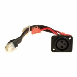 Deals 🌟 Mon Ster XLR Charging Port Connector With Harness For The Pride Travel Pro Mobility Scooter 🔥